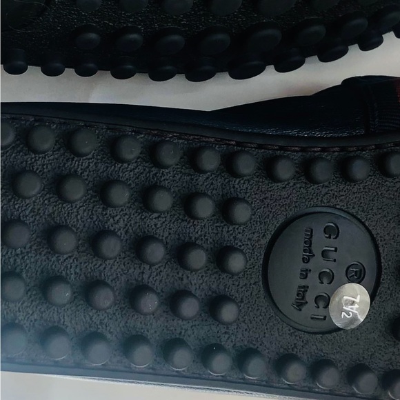 Gucci midnight blue loafers with Web NWT - Picture 5 of 8